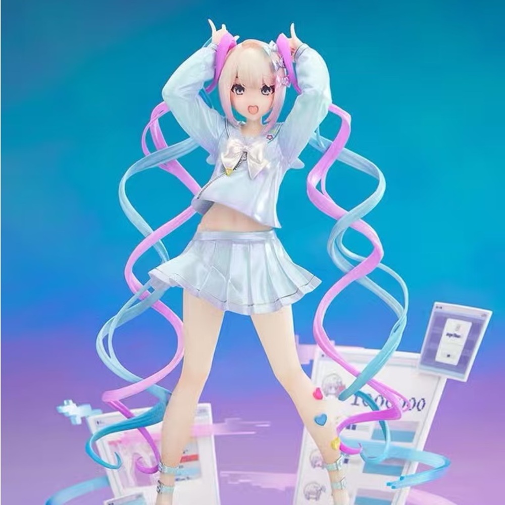 Sanrio Pastel Blue and Pink Action Figure